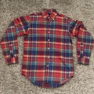 Men's Multicolor Plaid Shirt